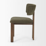 Soho Curved Open Back Olive Tripod Frame Dining Chair from Mercana - Luna Furniture