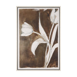 Tulip Bloom VI by Mercana Studio Hand-Embellished Textured Framed Canvas Artwork from Mercana - Luna Furniture