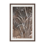 Ghost Grasses II by Mercana Studio Hand-Embellished Textured Framed Artwork Matted under Glass from Mercana - Luna Furniture