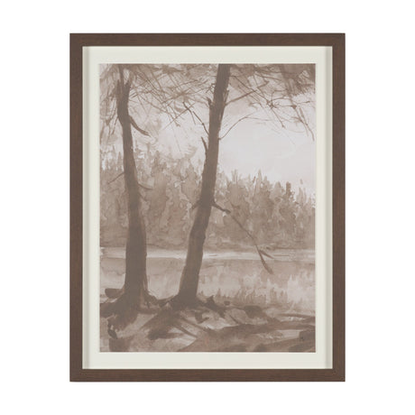 Timber Light I by Mercana Studio Framed Artwork Matted under Glass from Mercana - Luna Furniture