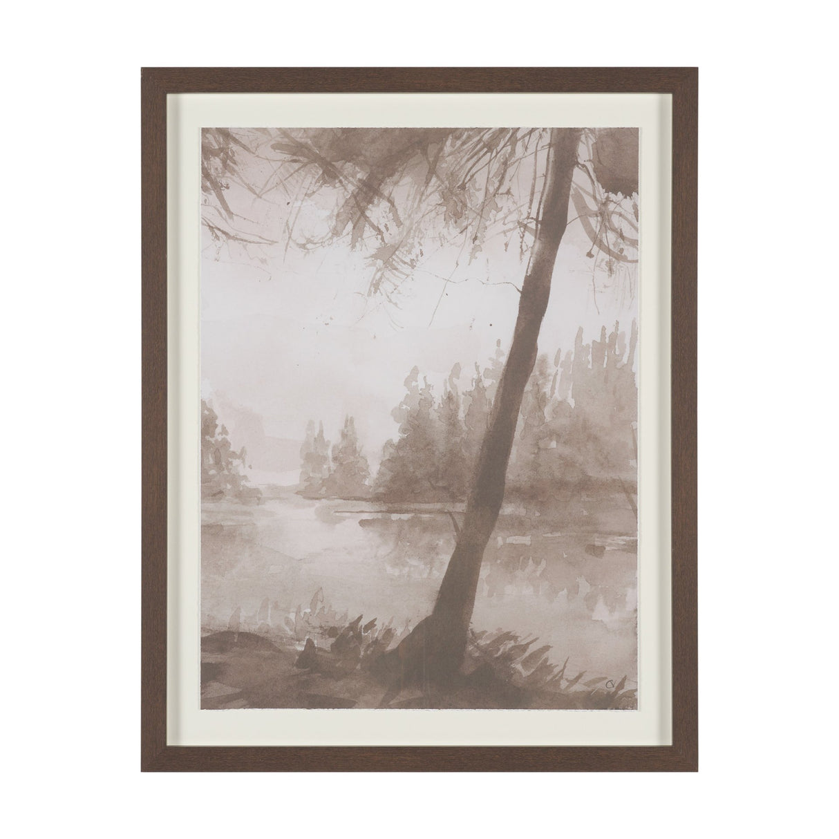 Timber Light II by Mercana Studio Framed Artwork Matted under Glass from Mercana - Luna Furniture