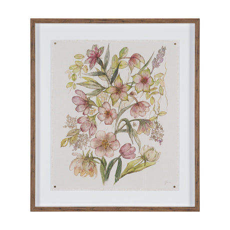 Atelier des Fleurs II by Mercana Studio Framed Artwork Matted under Glass from Mercana - Luna Furniture