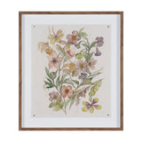 Atelier des Fleurs III by Mercana Studio Framed Artwork Matted under Glass from Mercana - Luna Furniture