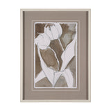Tulip Bloom IV by Mercana Studio Hand-Embellished Framed Artwork Matted under Glass from Mercana - Luna Furniture