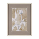 Tulip Bloom II by Mercana Studio Hand-Embellished Framed Artwork Matted under Glass from Mercana - Luna Furniture