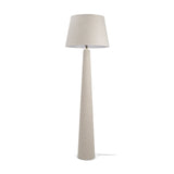 Newport Woven Rope Tapered Base Floor Lamp from Mercana - Luna Furniture