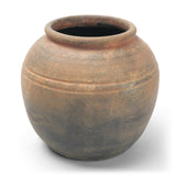 Cotto 8.7H Weathered Round Terracotta Vase from Mercana - Luna Furniture