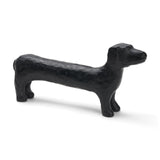 Dash Long Black Metal Dachshund Dog Object from Mercana - Luna Furniture