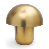 Orlo 18" Gold Metal Mushroom Table Lamp from Mercana - Luna Furniture