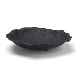 Verdant Large Matte Black Metal Decorative Centerpiece Bowl from Mercana - Luna Furniture