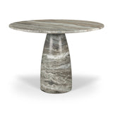Allyson 42" Round Pedestal Dining Table | Marble | Seats 4