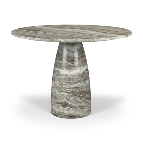 Allyson 42" Round Pedestal Dining Table | Marble | Seats 4 from Mercana - Luna Furniture