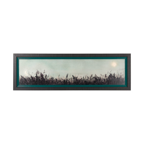 Moon Sets, Sun Rises by Mercana Studio a Hand Embellished Textured Framed Art Print from Mercana - Luna Furniture