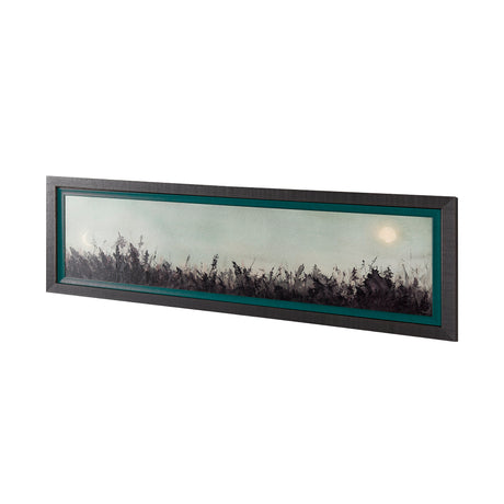 Moon Sets, Sun Rises by Mercana Studio a Hand Embellished Textured Framed Art Print from Mercana - Luna Furniture