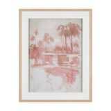 Palm Spring III by Mercana Studio Hand-Embellished Framed Artwork Matted under Glass from Mercana - Luna Furniture