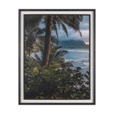 Kauai Jungle Dream by Stefan and Audrey Textured Framed Photo Print Matted under Glass from Mercana - Luna Furniture