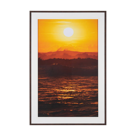 North Shore Layers by Stefan and Audrey Textured Framed Photo Print Matted under Glass from Mercana - Luna Furniture