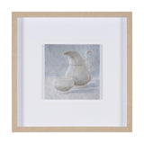Studies in White and Ash: Study II by Mercana Studio Textured Framed Artwork Matted under Glass from Mercana - Luna Furniture