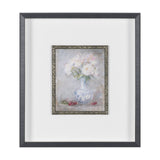 Dynasty Bloom II by Mercana Studio Hand-Embellished Textured Framed Artwork Matted under Glass from Mercana - Luna Furniture