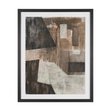 Fault Geometry II by Mercana Studio Hand-Embellished Textured Framed Artwork Matted under Glass from Mercana - Luna Furniture