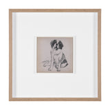 St. Bernard by Mercana Studio Hand-Embellished Framed Artwork Matted under Glass from Mercana - Luna Furniture