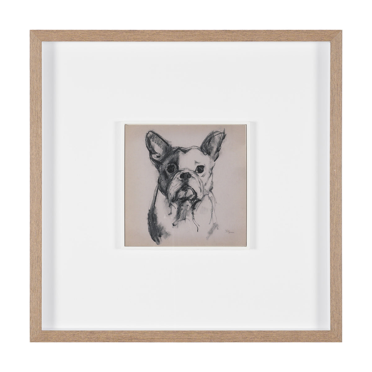 Frenchton by Mercana Studio Hand-Embellished Framed Artwork Matted under Glass from Mercana - Luna Furniture