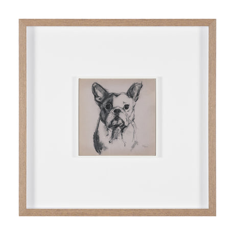 Frenchton by Mercana Studio Hand-Embellished Framed Artwork Matted under Glass from Mercana - Luna Furniture