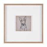 English Bull Terrier by Mercana Studio Hand-Embellished Framed Artwork Matted under Glass from Mercana - Luna Furniture