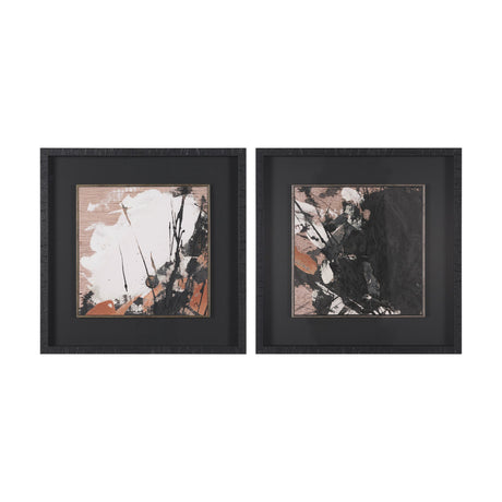 Tones of Sienna I (Set 2) by Mercana Studio Hand-Embellished Framed Artwork Matted under Glass from Mercana - Luna Furniture