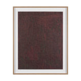 Mental Crossfire II by Mercana Studio Hand-Embellished Textured Framed Artwork Matted under Glass
