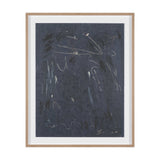 Mental Crossfire III by Mercana Studio Hand-Embellished Textured Framed Artwork Matted under Glass