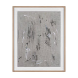 Mental Crossfire IV by Mercana Studio Hand-Embellished Textured Framed Artwork Matted under Glass