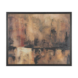 Give or Take by Ira Havuka Hand-Embellished Textured Framed Canvas Artwork