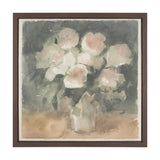 Blush by Mercana Studio Hand-Embellished Textured Framed Canvas Artwork
