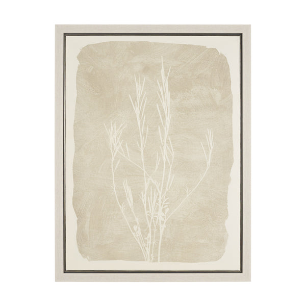 Field Study III: Remains by Mercana Studio Hand-Embellished Textured Framed Canvas Artwork
