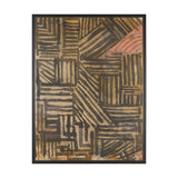 Bronze Geometry II by Mercana Studio Hand-Embellished Textured Framed Canvas Artwork from Mercana - Luna Furniture