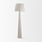 Newport Woven Rope Tapered Base Floor Lamp from Mercana - Luna Furniture
