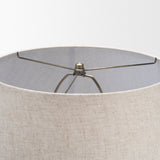 Newport Woven Rope Tapered Base Floor Lamp from Mercana - Luna Furniture