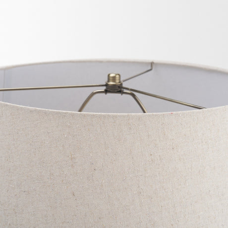 Portofino Natural Abaca Rope Table Lamp from Mercana - Luna Furniture