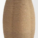 Portofino Natural Abaca Rope Table Lamp from Mercana - Luna Furniture