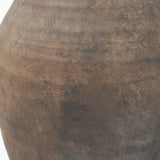 Cotto 13.2H Weathered Wide Mouth Terracotta Urn Vase from Mercana - Luna Furniture