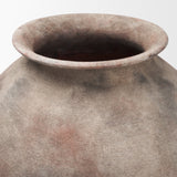 Mattone 15.9H Rustic Weather Terracotta Vase from Mercana - Luna Furniture
