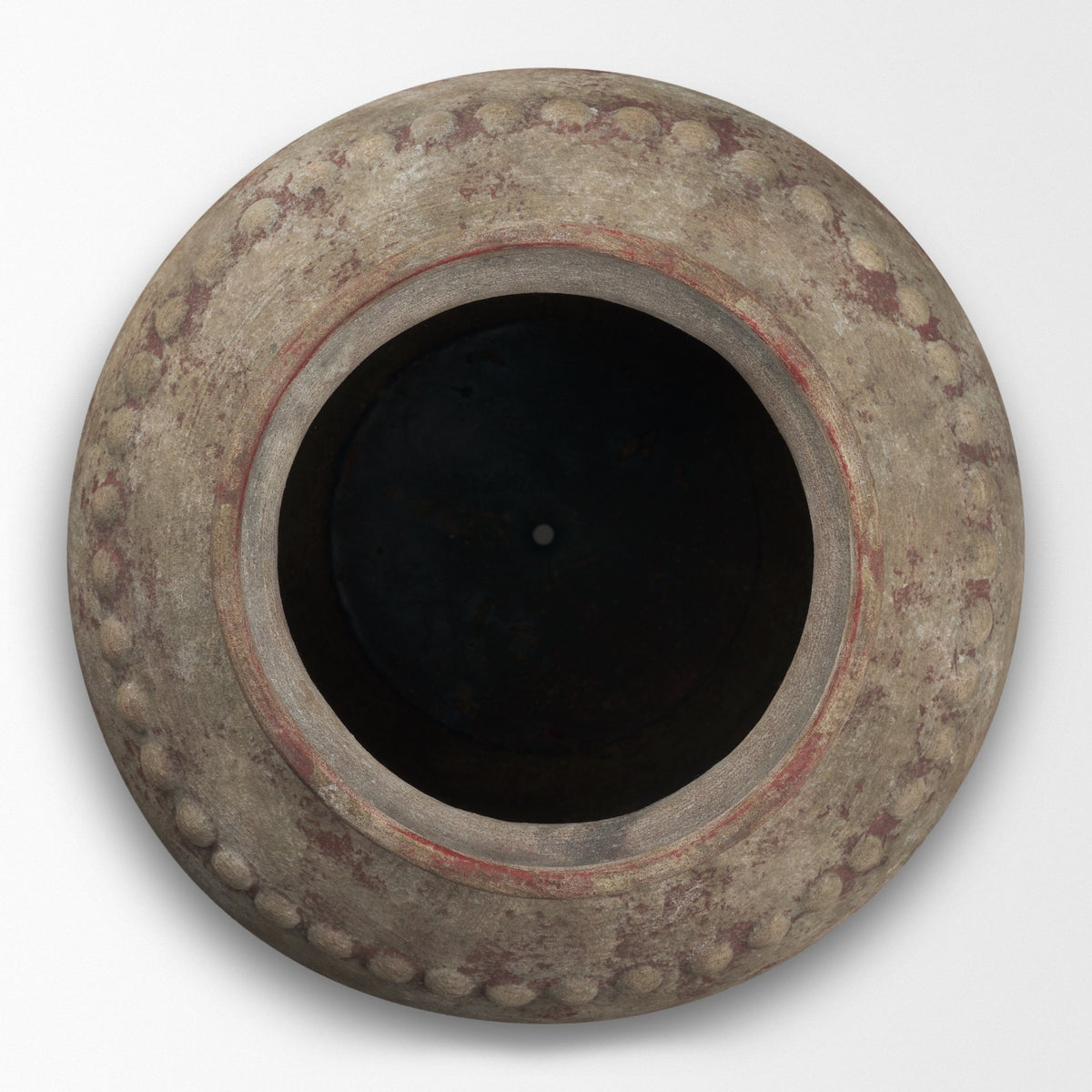 Mattone 24.4H Rustic Weathered Terracotta Floor Vase from Mercana - Luna Furniture