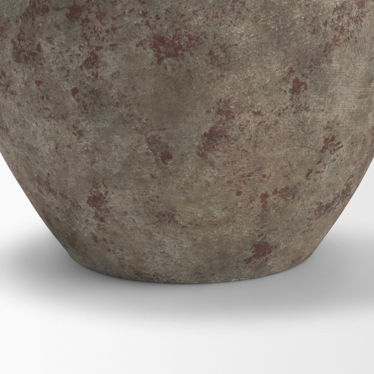 Mattone 24.4H Rustic Weathered Terracotta Floor Vase from Mercana - Luna Furniture
