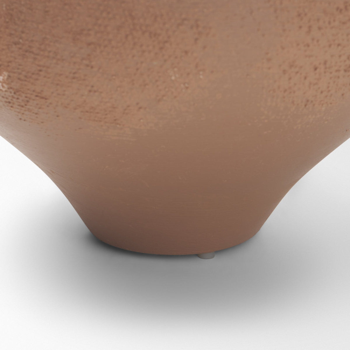 Velo Brown w/White Hand-Painted Terracotta Decorative Vase from Mercana - Luna Furniture