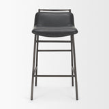 Kavalan Backless 33.5in Seat Counter Stool | Chocolate Leather from Mercana - Luna Furniture