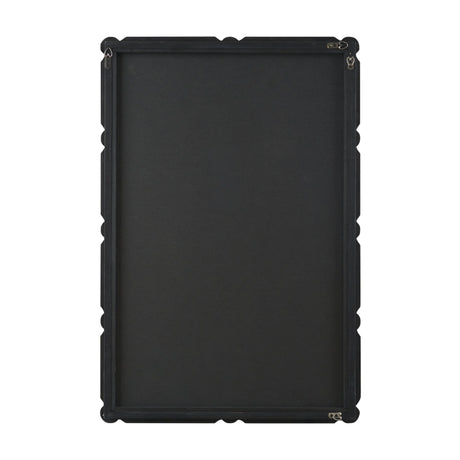 Lenora Heritage Spool Frame Wall Mirror | Dark Brown Wood from Mercana - Luna Furniture