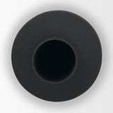 Veda Small Black Metal Geometric Vase from Mercana - Luna Furniture