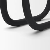 Serpens Black Metal Large Candleholder from Mercana - Luna Furniture