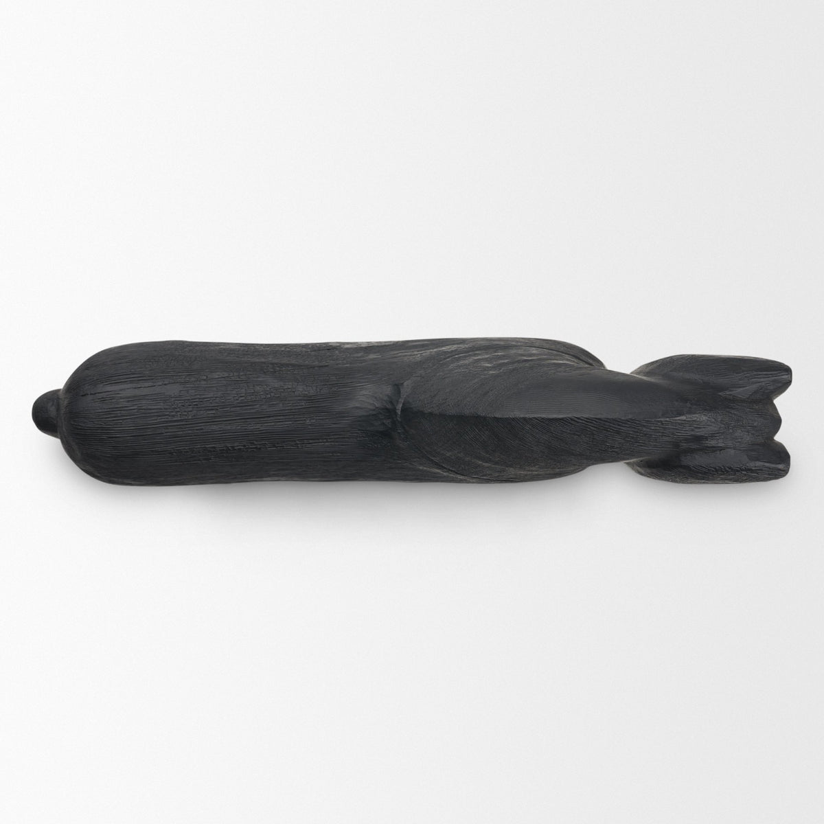 Equus Black Wooden Horse Decorative Object